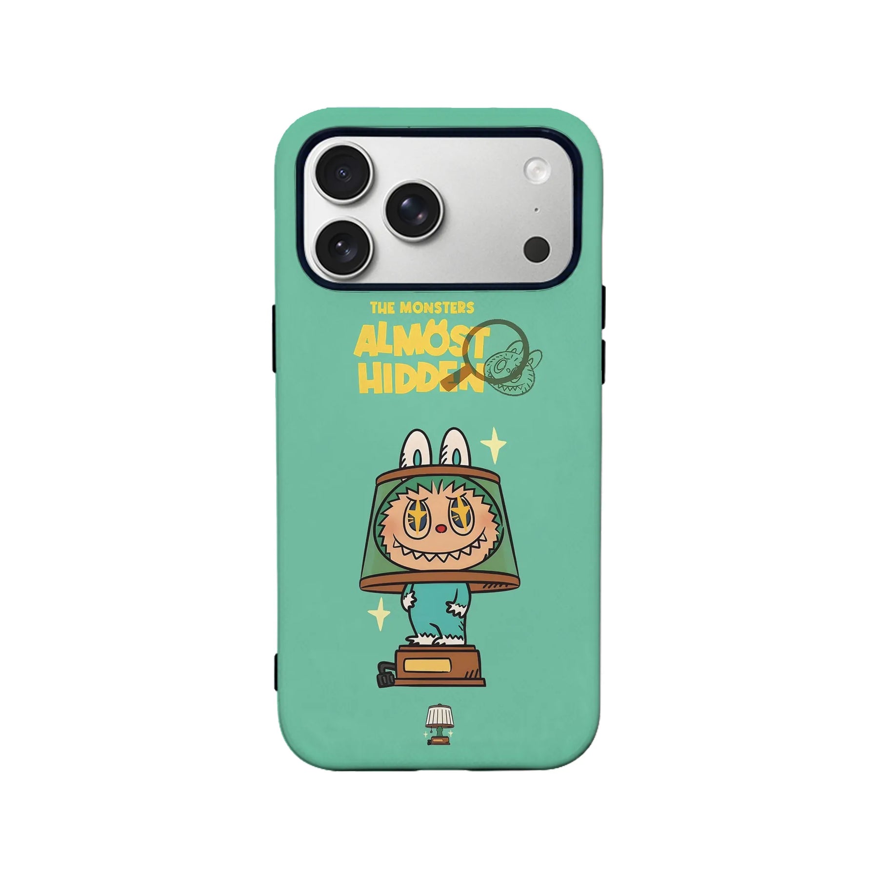 Funda para teléfono Labubu casi oculta