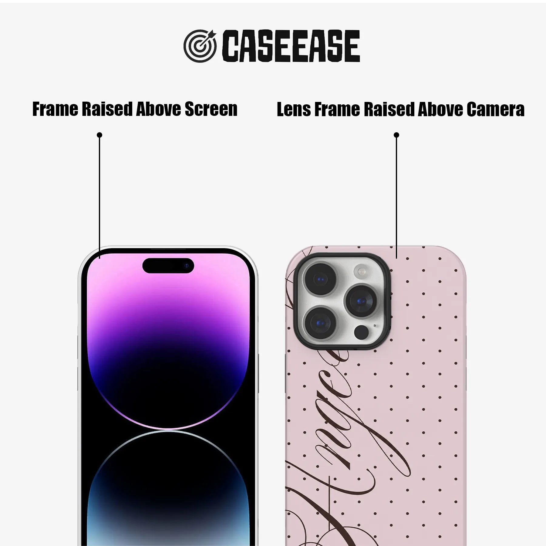 Elegant Polka Dot Phone Case