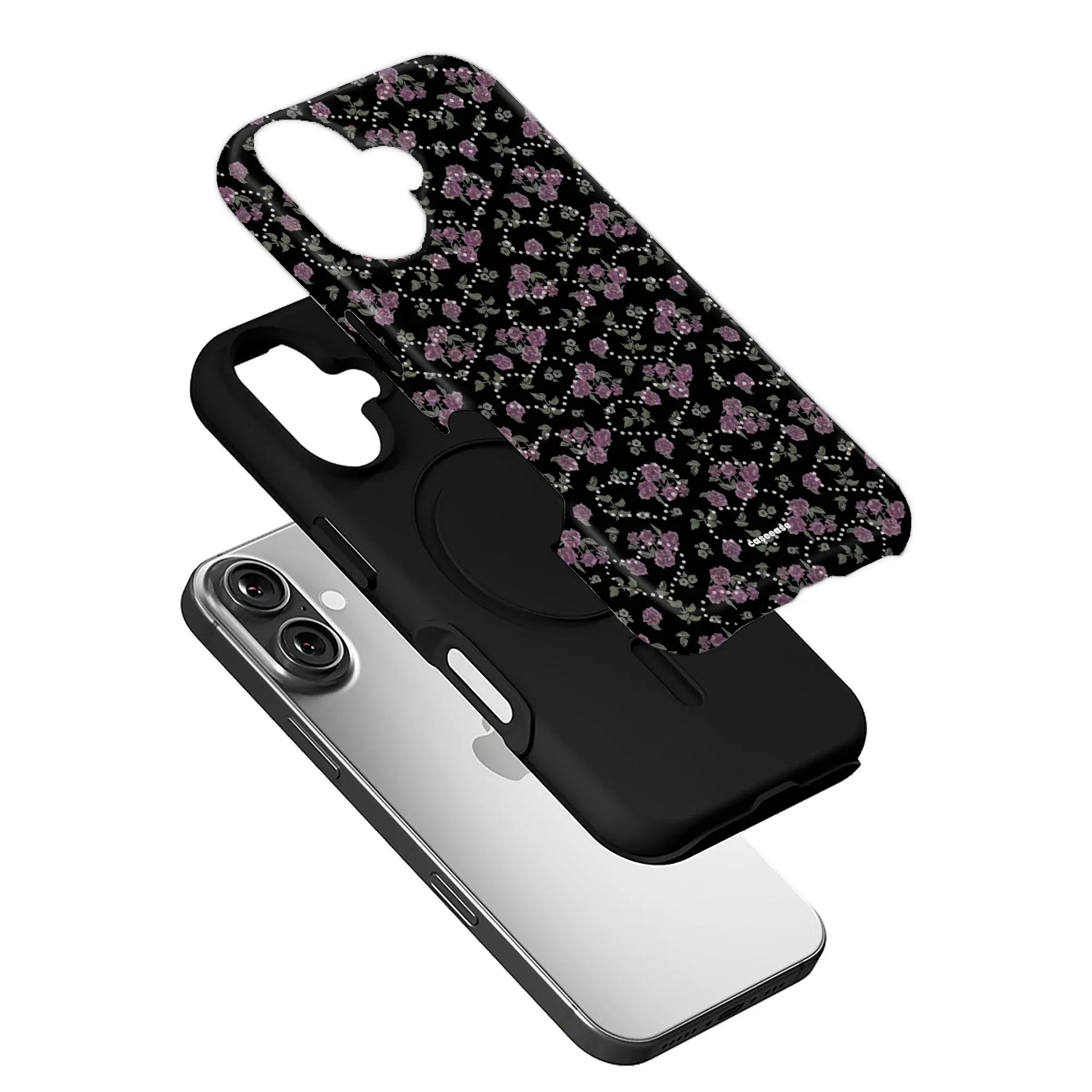 Elegant Floral Phone Case for iPhone