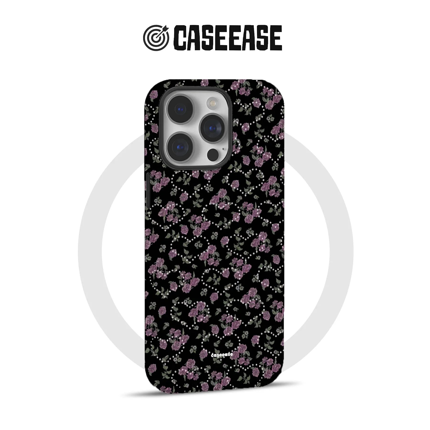 Elegant Floral Phone Case for iPhone