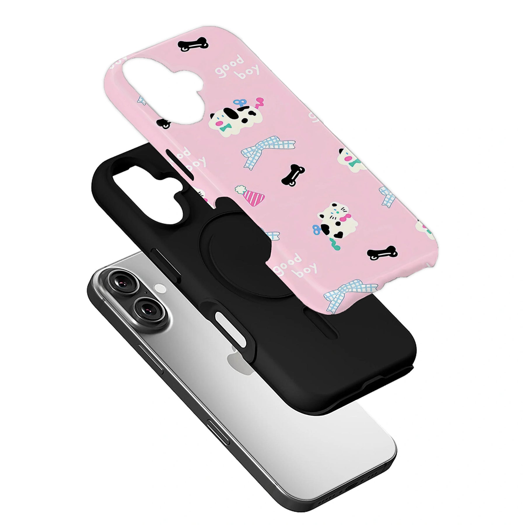 Funda para teléfono con diseño de mascota: divertida y protectora