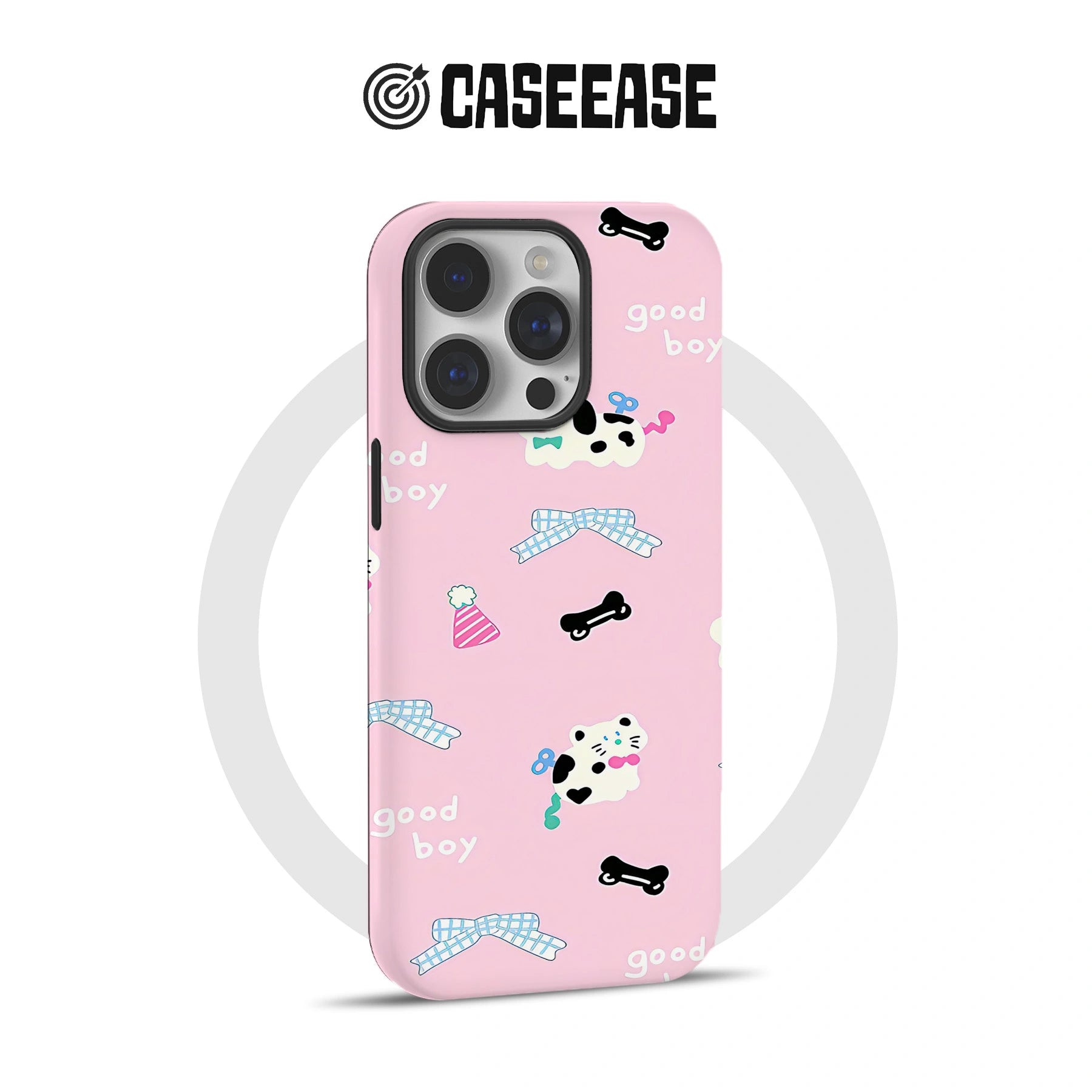 Funda para teléfono con diseño de mascota: divertida y protectora