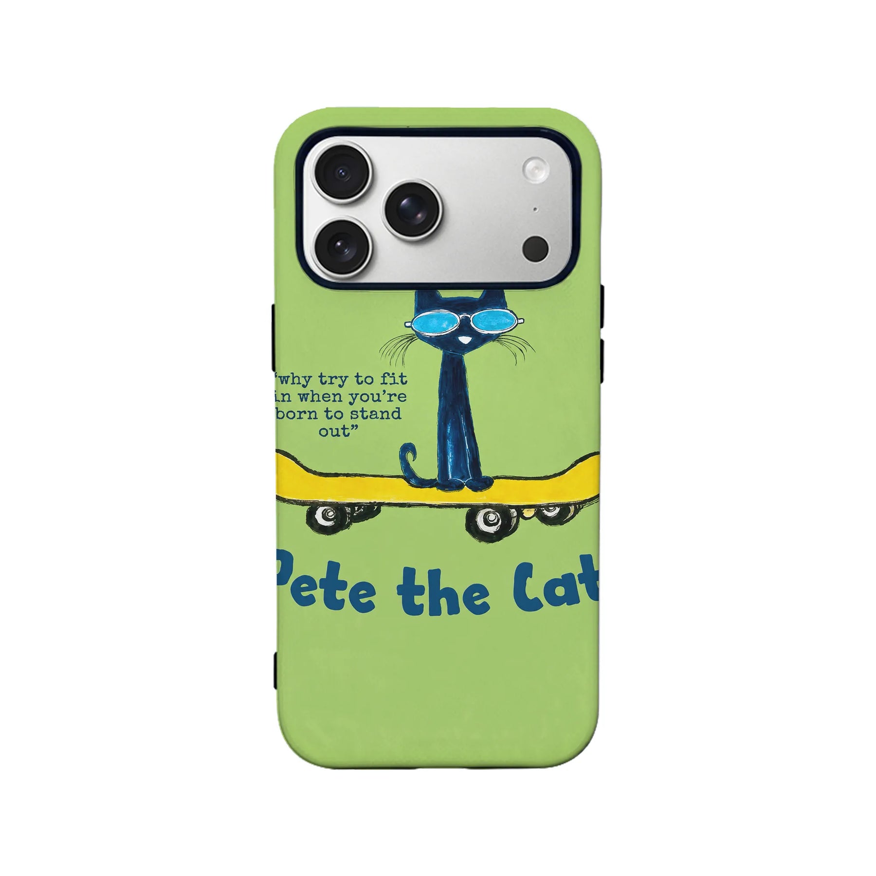 Pete the Cat Inspirational Phone Case