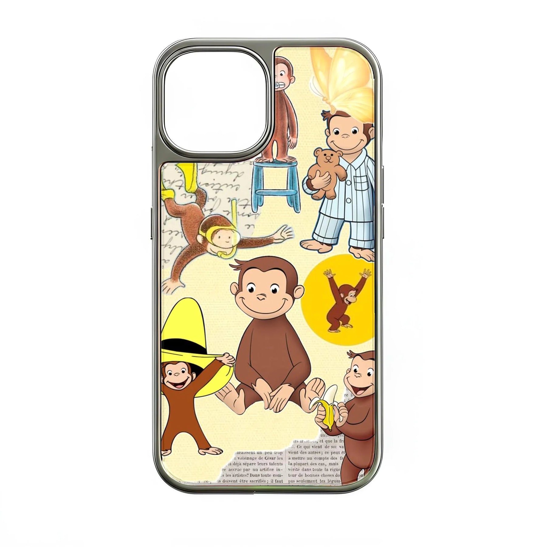 Funda para teléfono divertida de Curious George