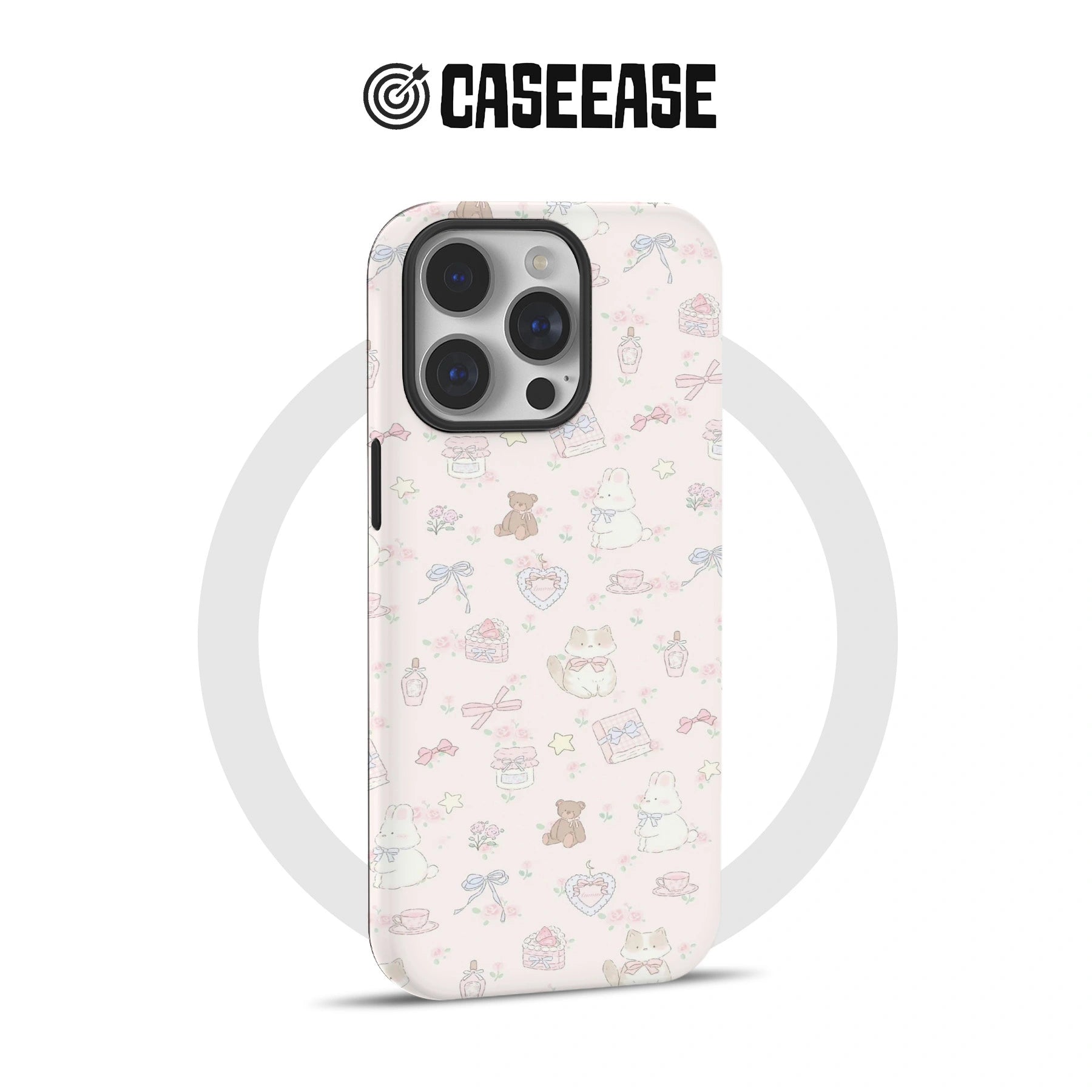 Funda para teléfono Dreamy Pastel: Diseño dulce y adorable