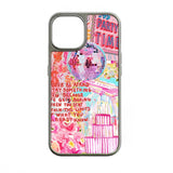 Holographic Chrome Party Time Phone Case - Colorful Disco Design