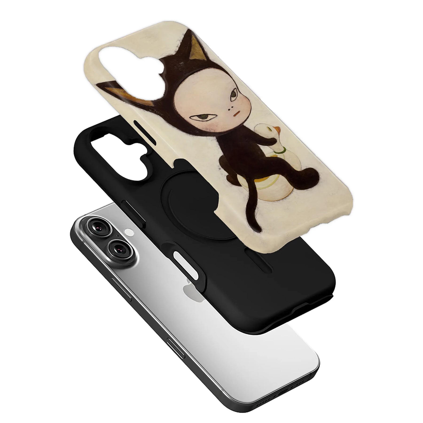 Cute Cat Kid Phone Case
