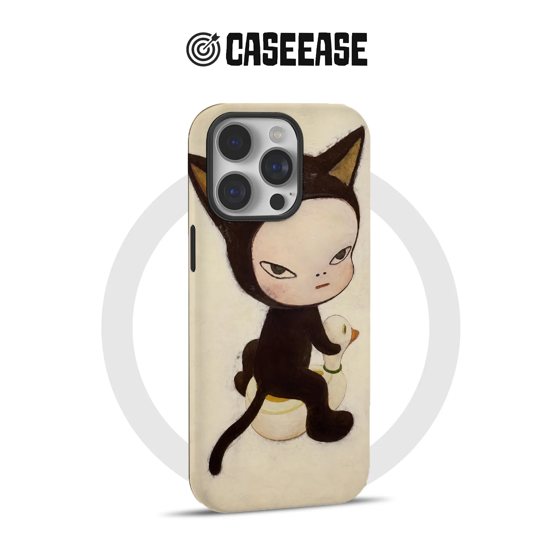 Cute Cat Kid Phone Case