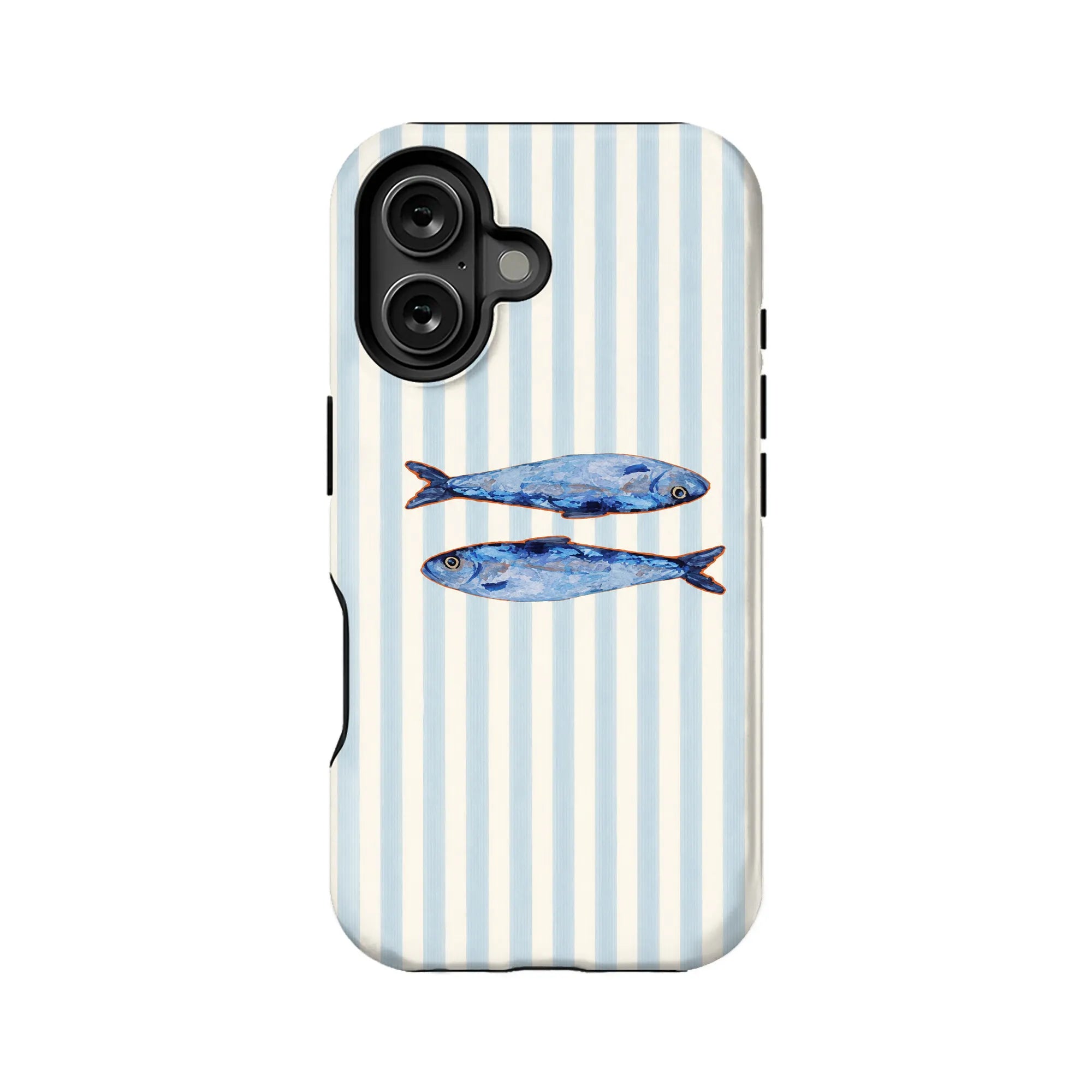 Vintage Blue Fish Phone Case