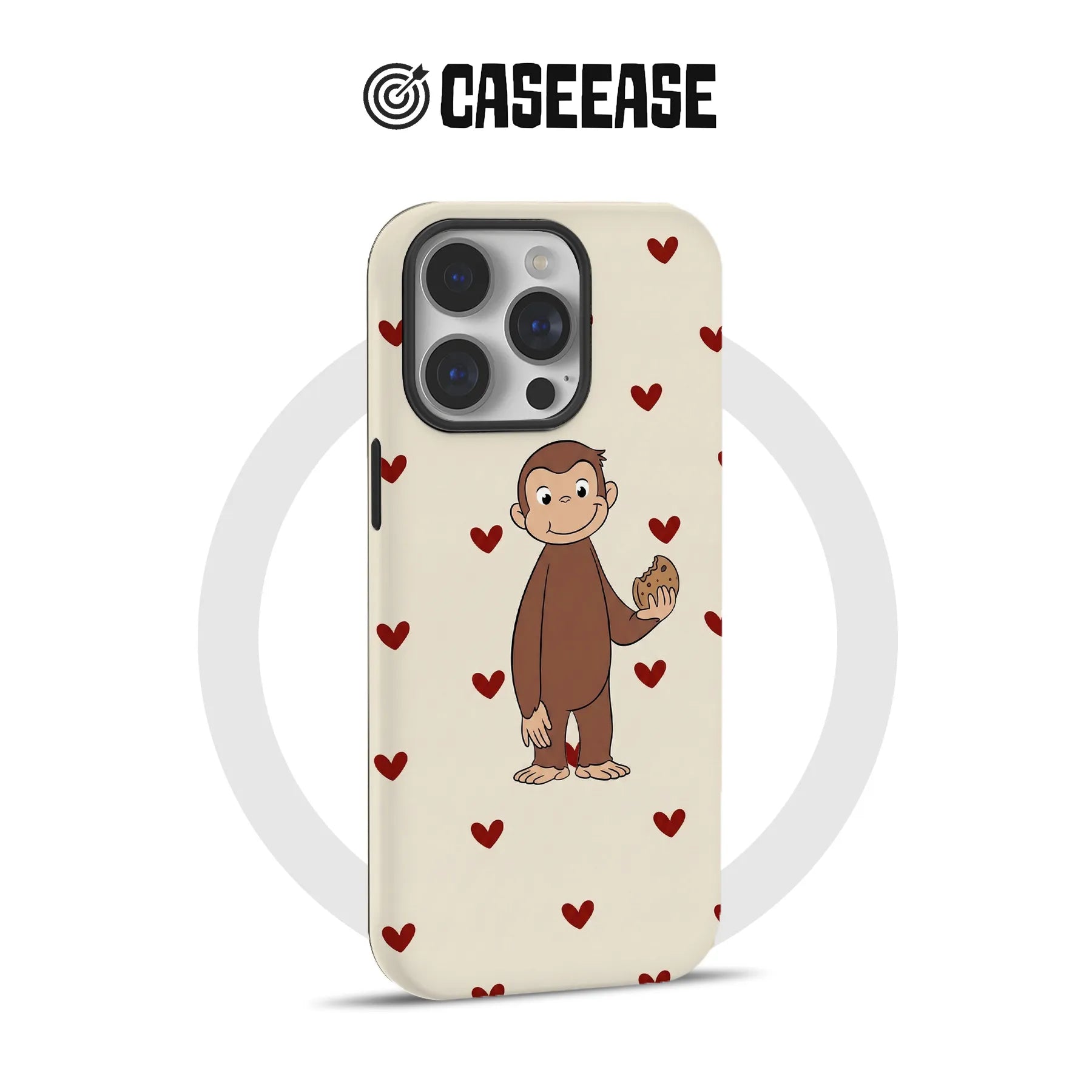 Curious George Cookie Love Phone Case
