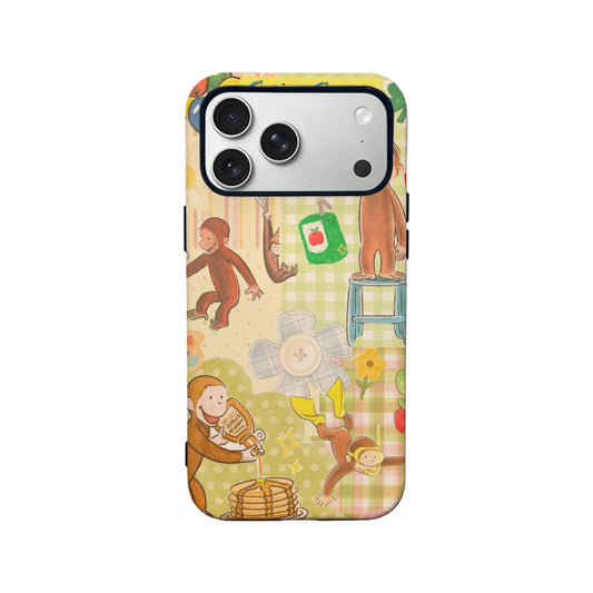 Curious George Fun Illustration Phone Case