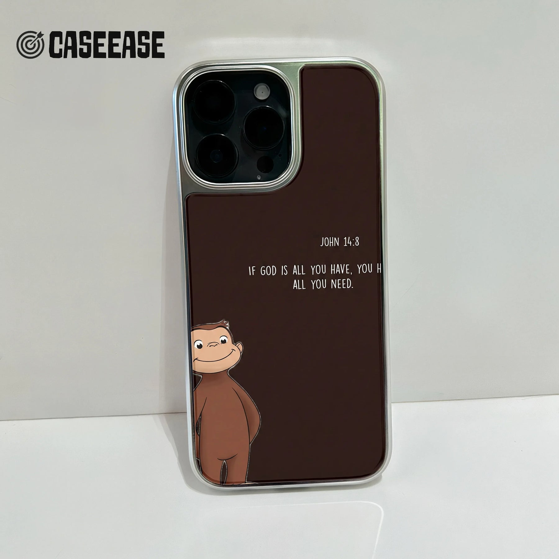 Cute Monkey Phone Case - Inspirational Design & Durable Protection