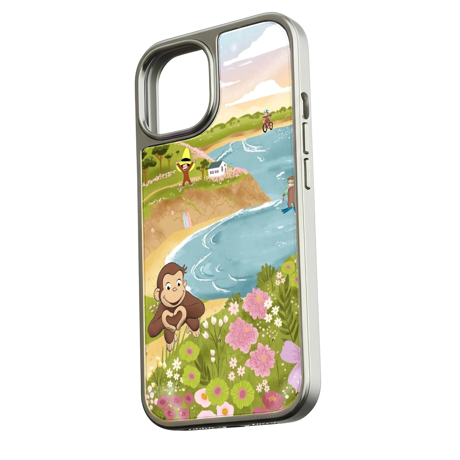 Funda para teléfono Curious George Coastal Adventure