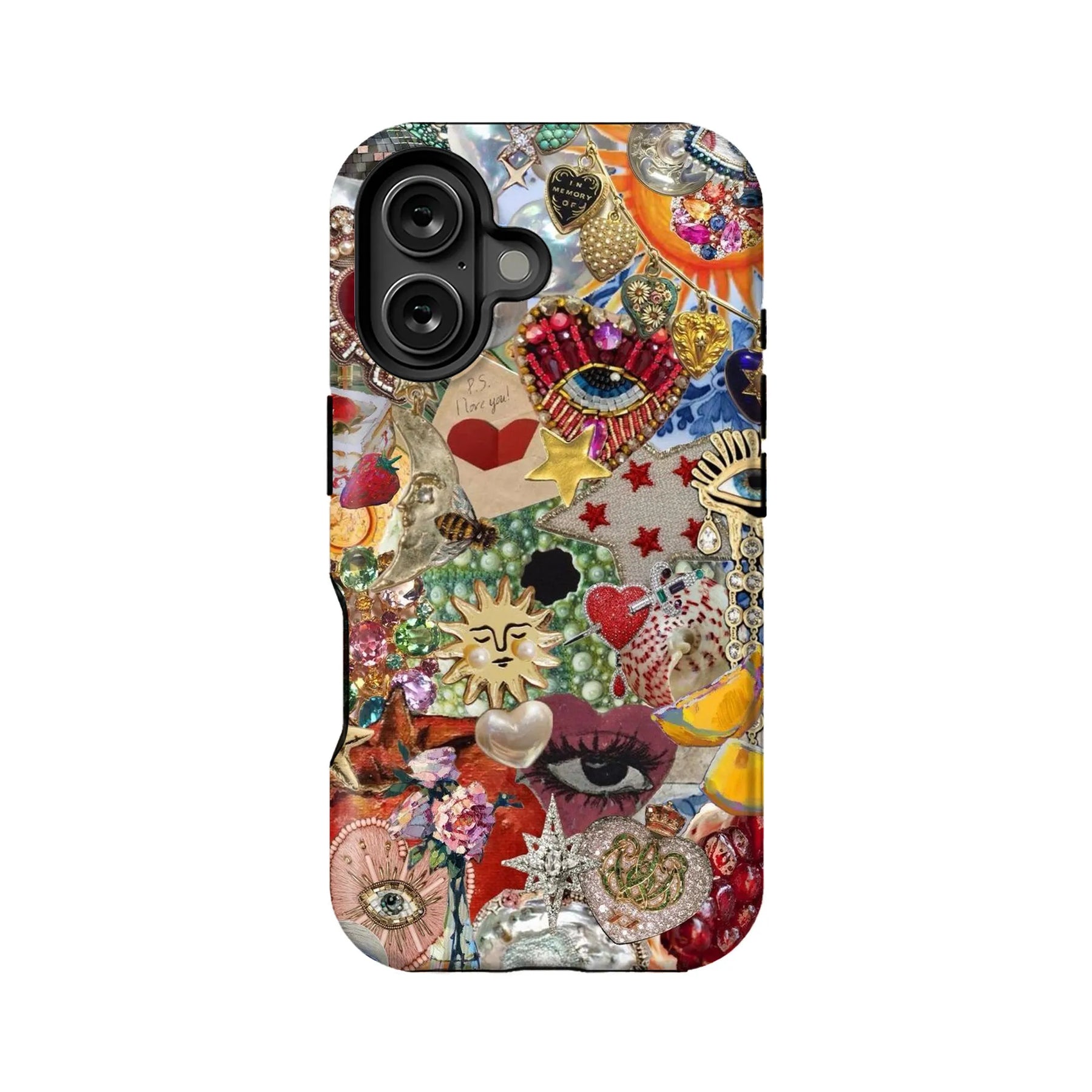 Funda para teléfono con encanto bohemio vibrante