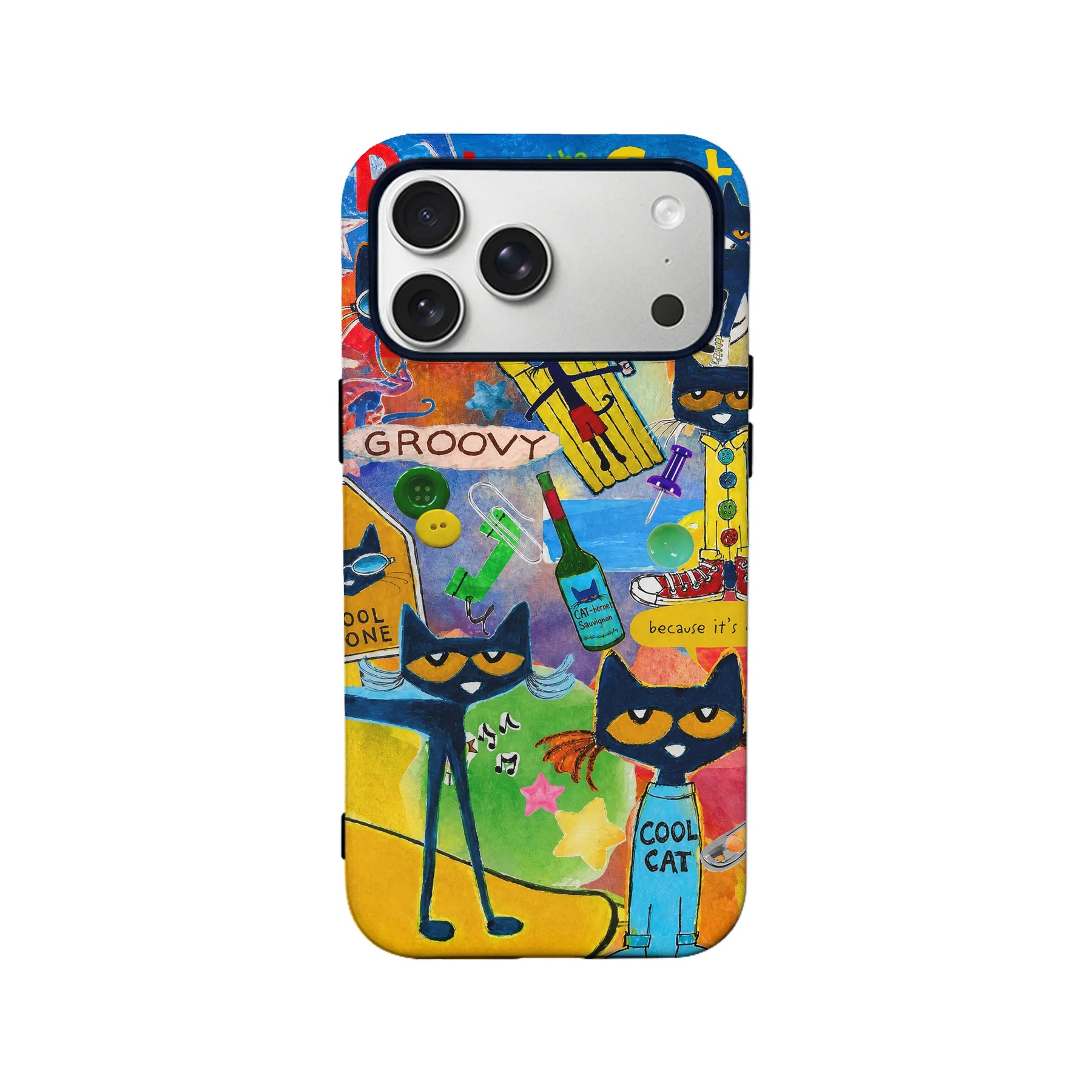 Cool Cat Art Phone Case