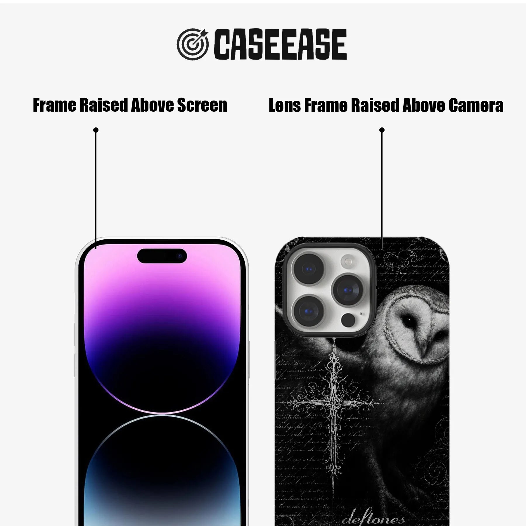 Deftones Owl Phone Case