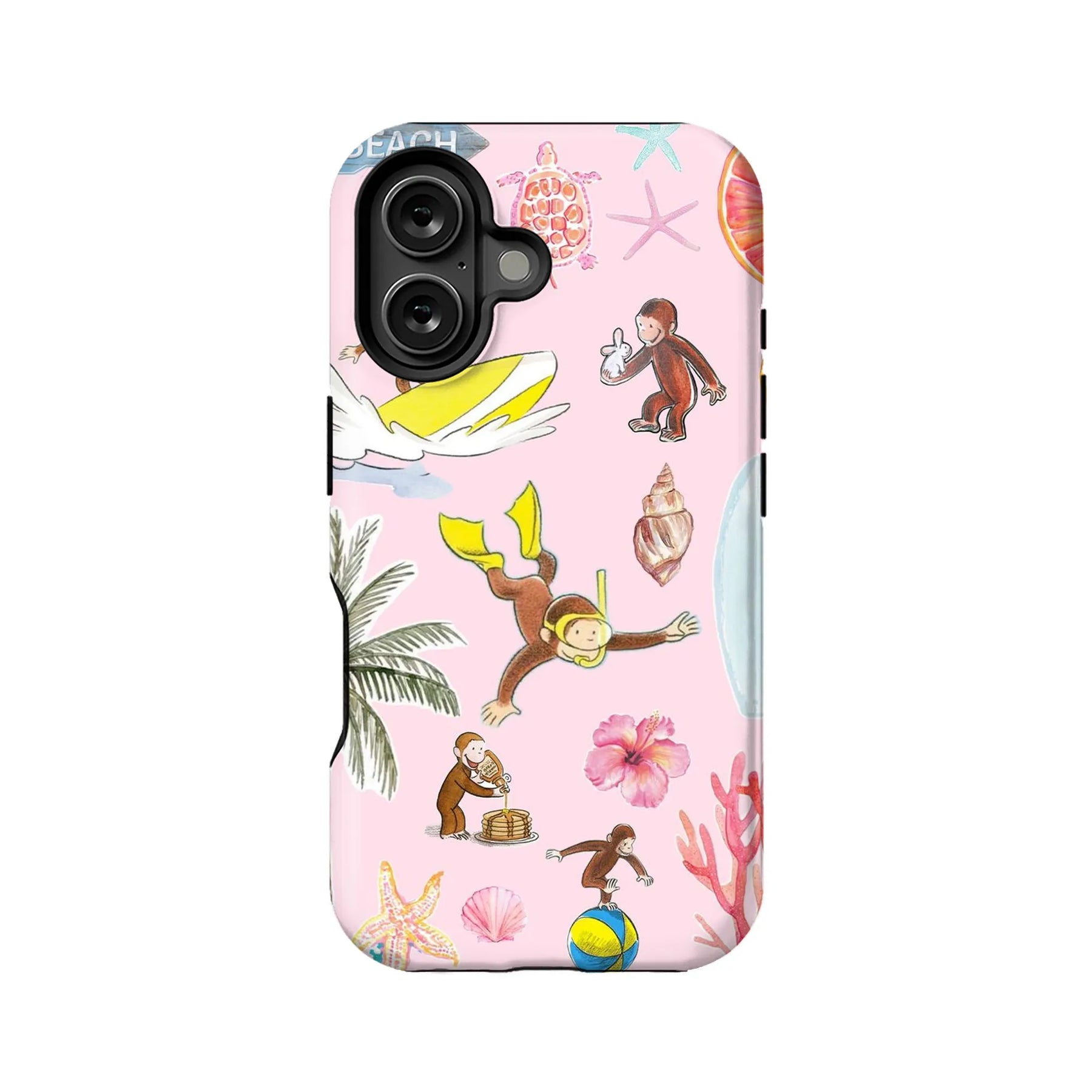Curious George Beach Phone Case