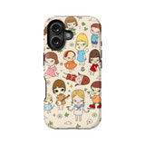 Whimsical Cartoon Characters Phone Case