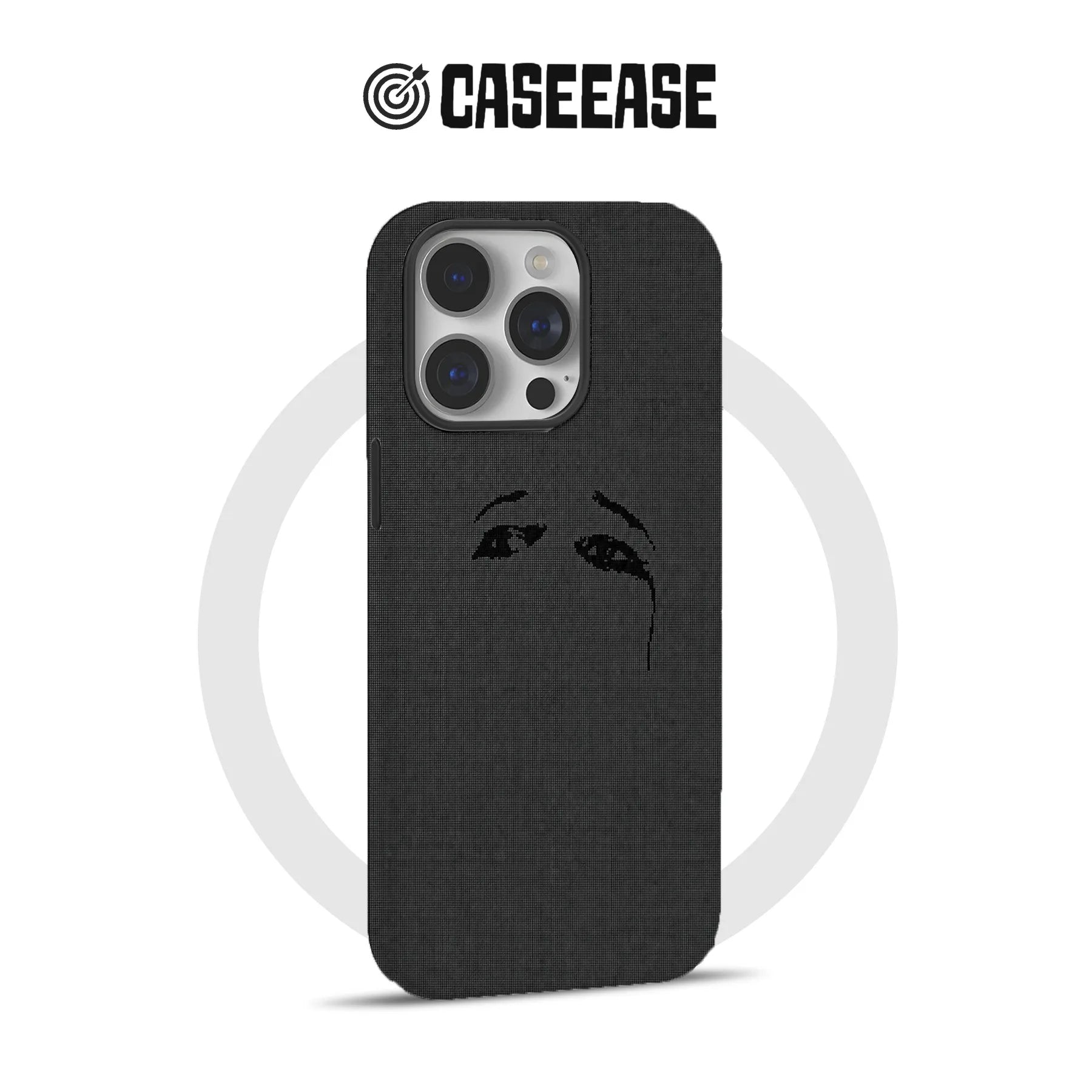 Elegant Black Face Phone Case