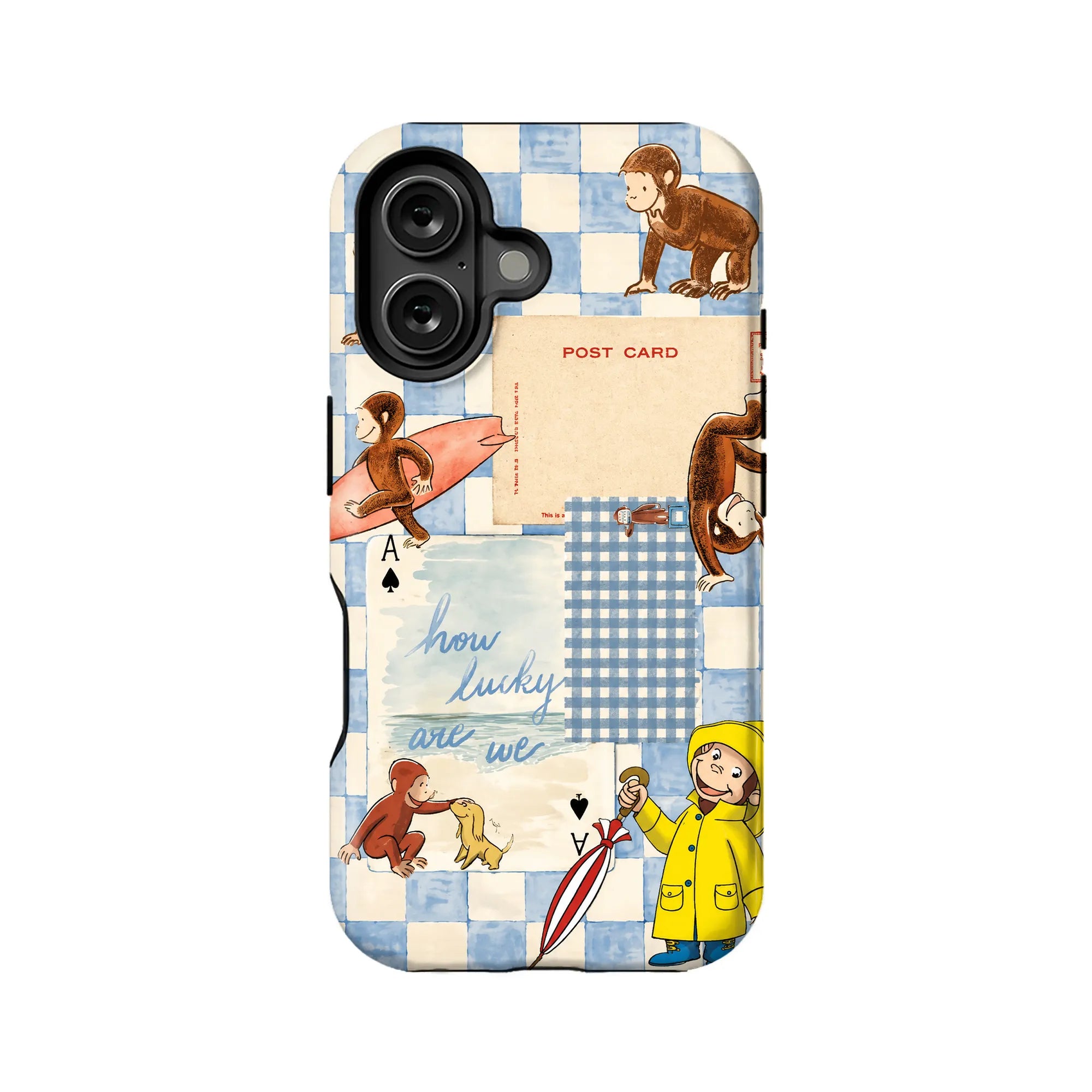 Curious George Collage Phone Case