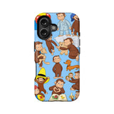 Funda para teléfono divertida de Curious George
