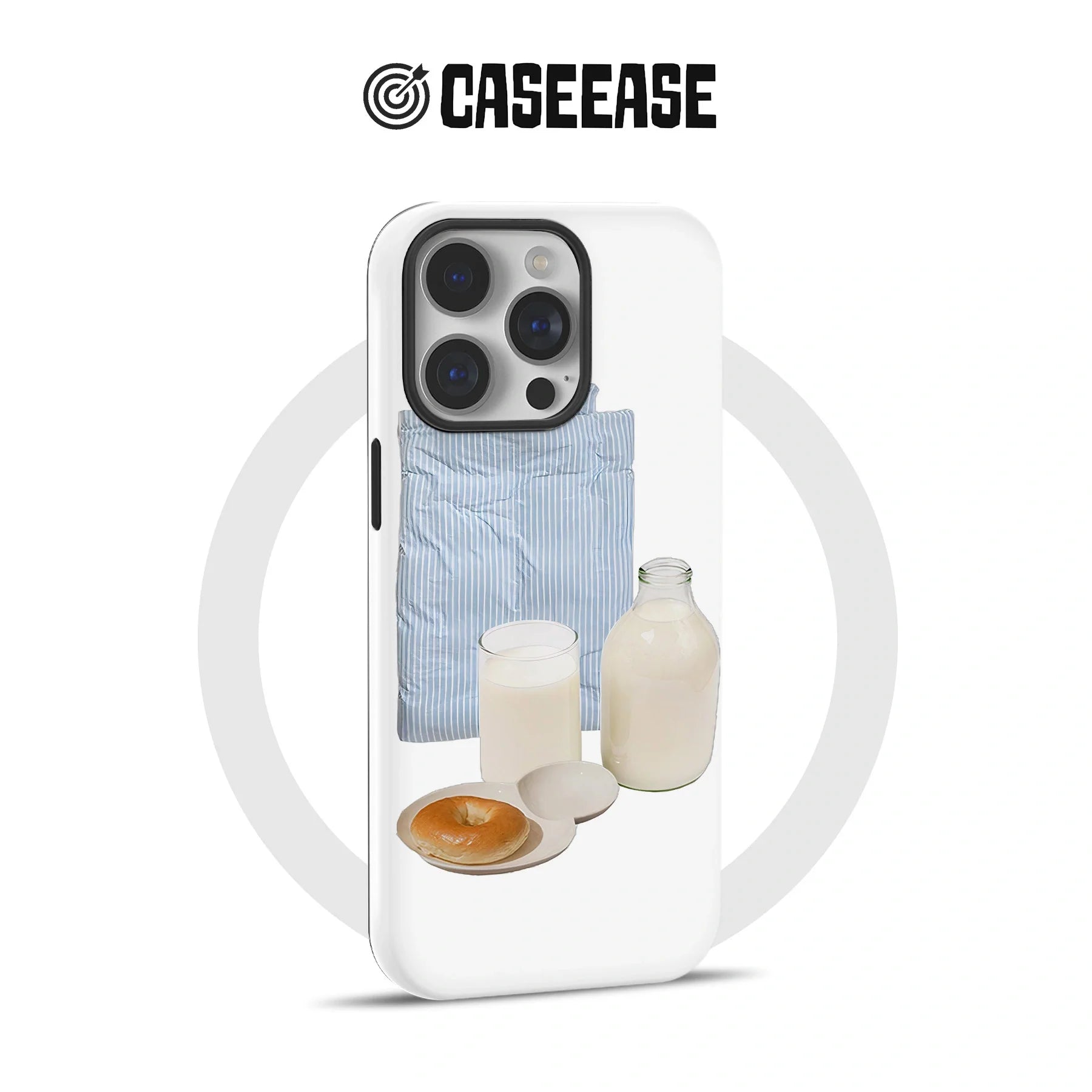 Minimalist Breakfast Phone Case – Cozy and Everyday Style
