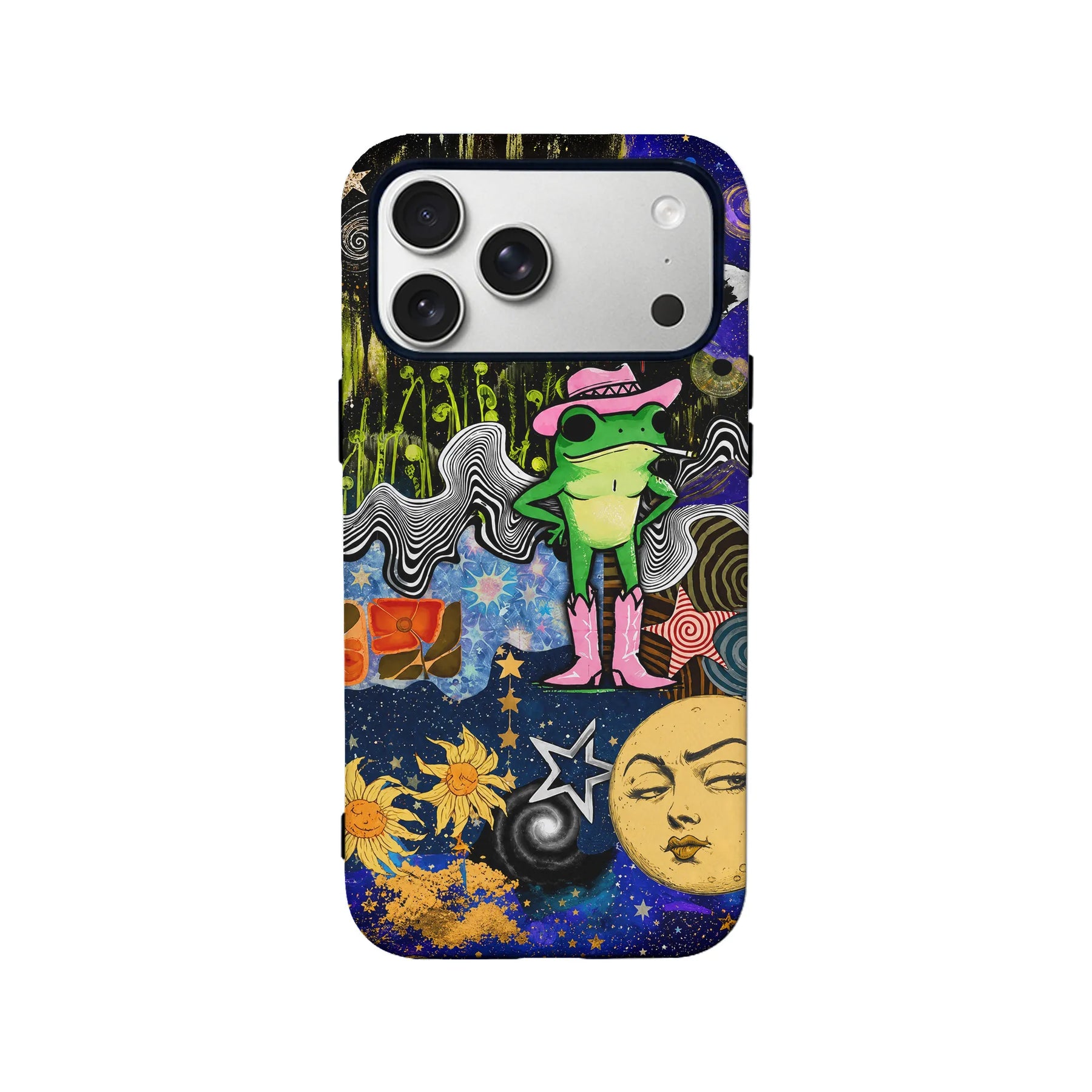 Colorful Frog Art Phone Case