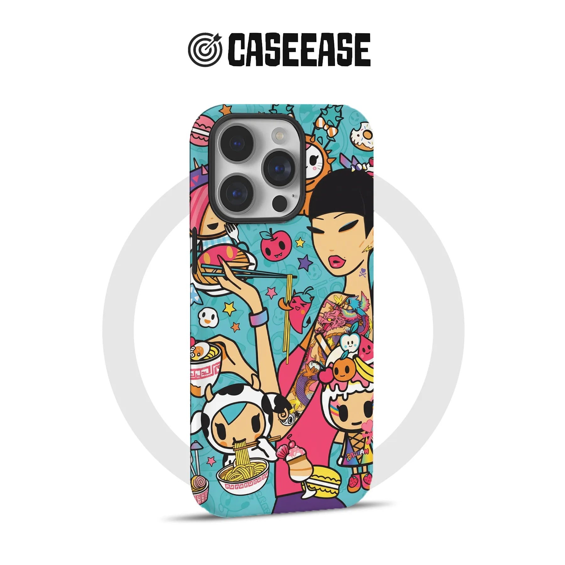 Cute Cartoon Foodie Phone Case