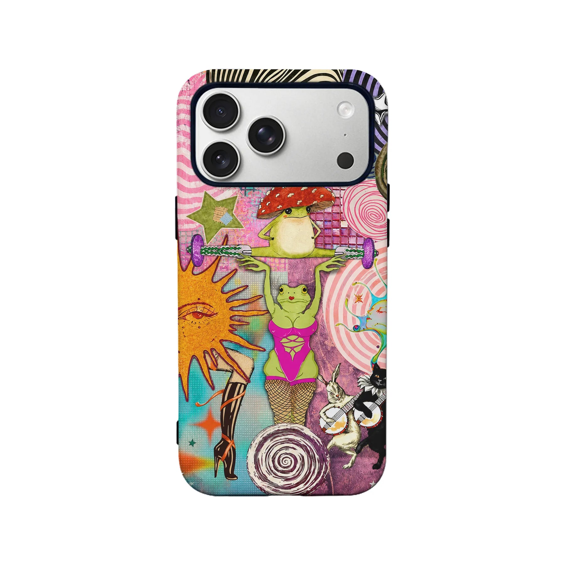 Vibrant Frog Art Phone Case