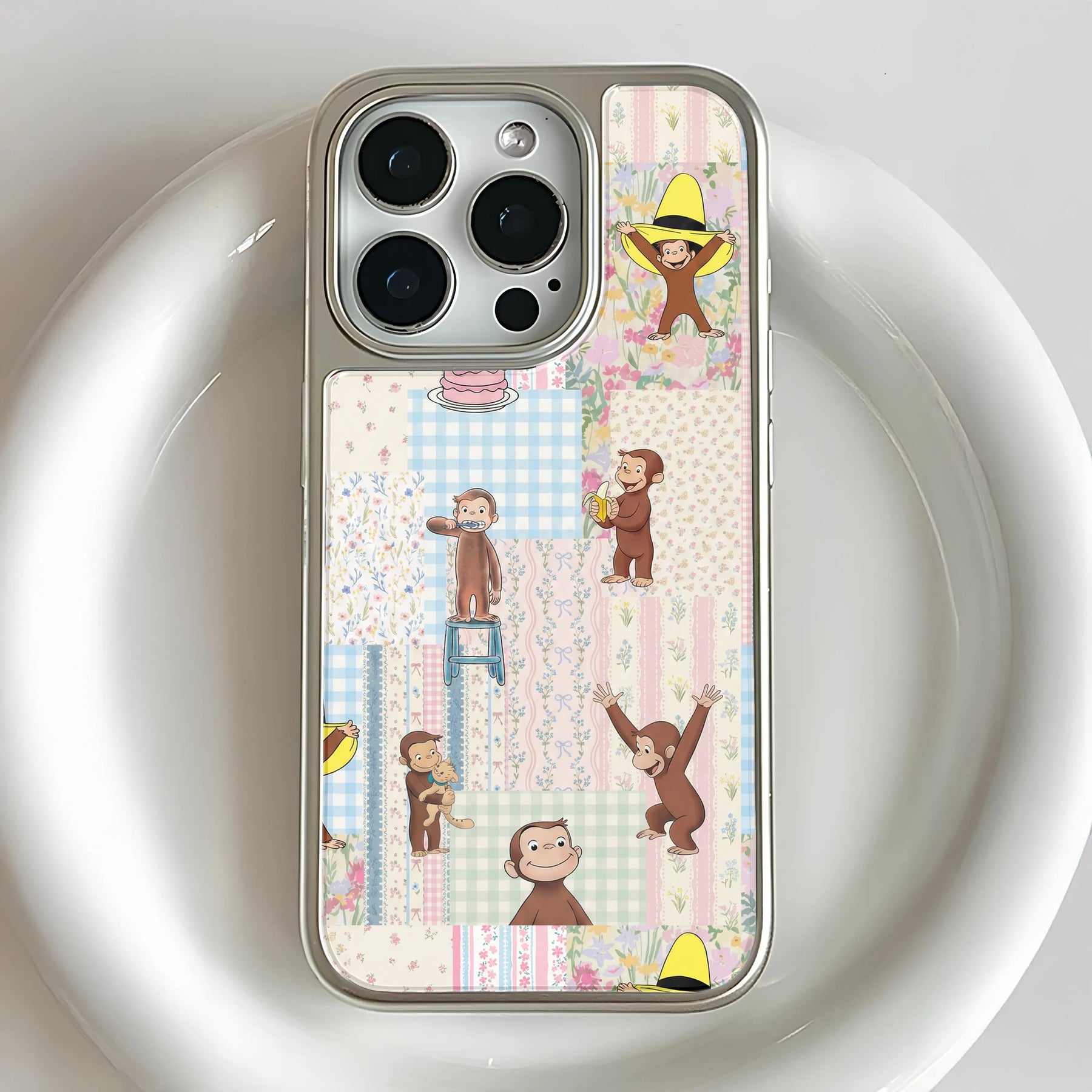Curious George Phone Case - Whimsical Cartoon Design
