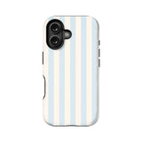 Stylish Blue Striped Phone Case