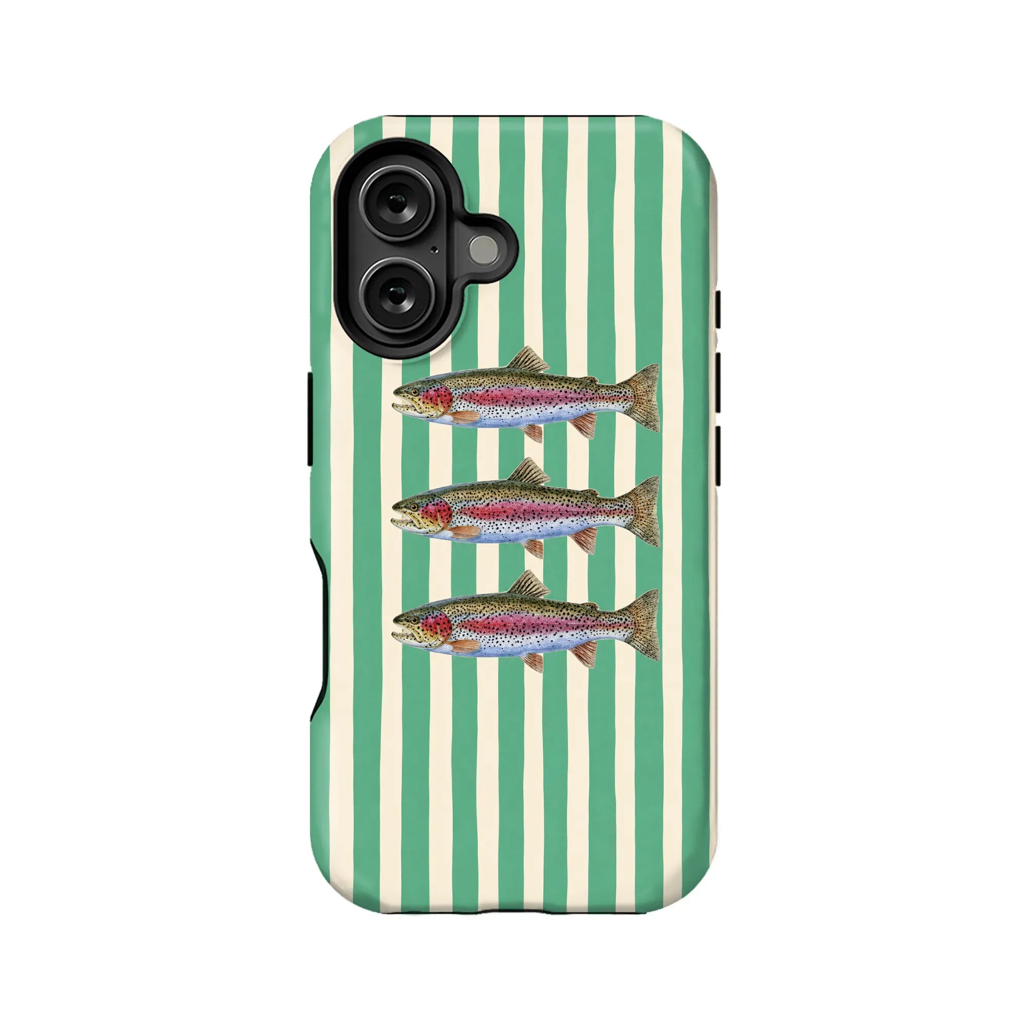 Rainbow Trout Striped Phone Case