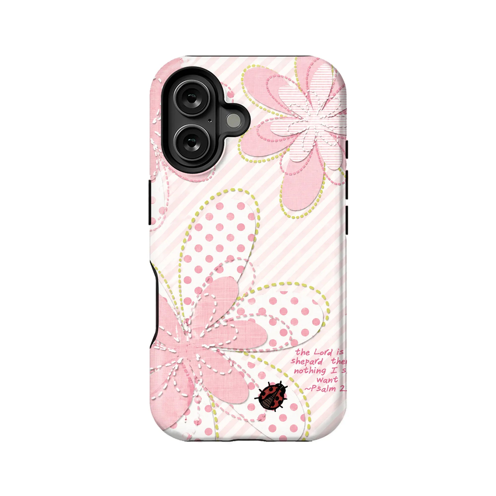 Floral Inspirational Phone Case for iPhone