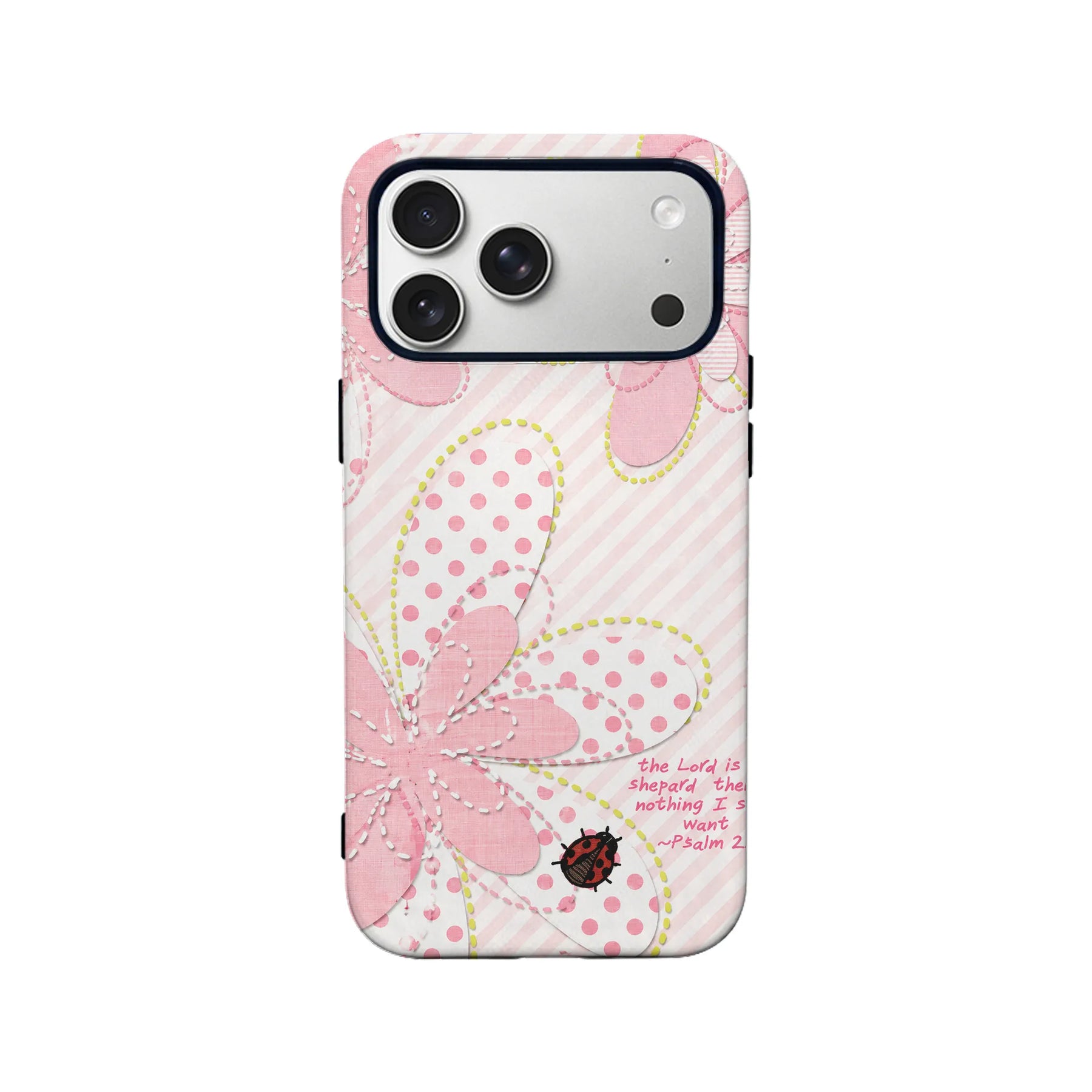Floral Inspirational Phone Case for iPhone