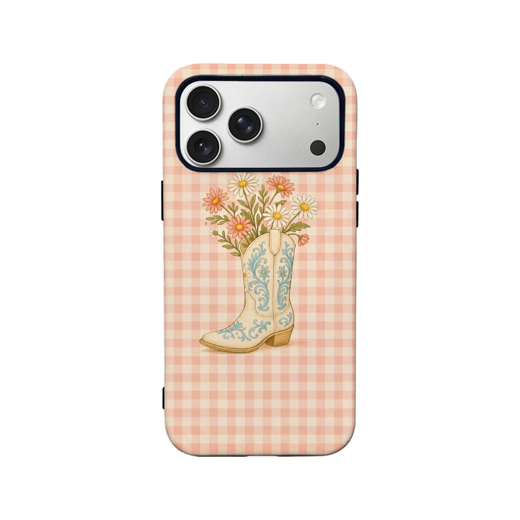 Cowboy Boot Floral Phone Case