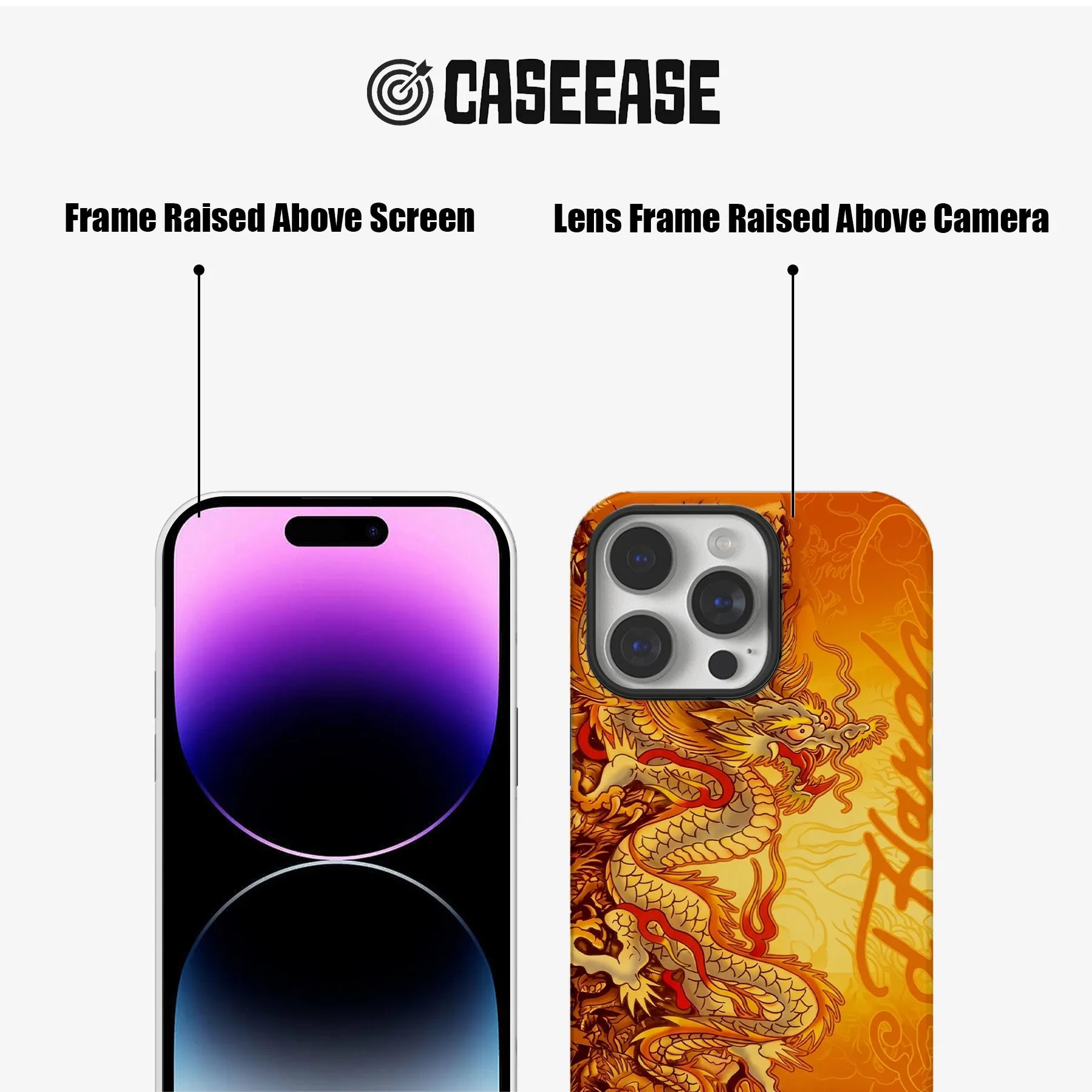 Vibrant Dragon Art Phone Case