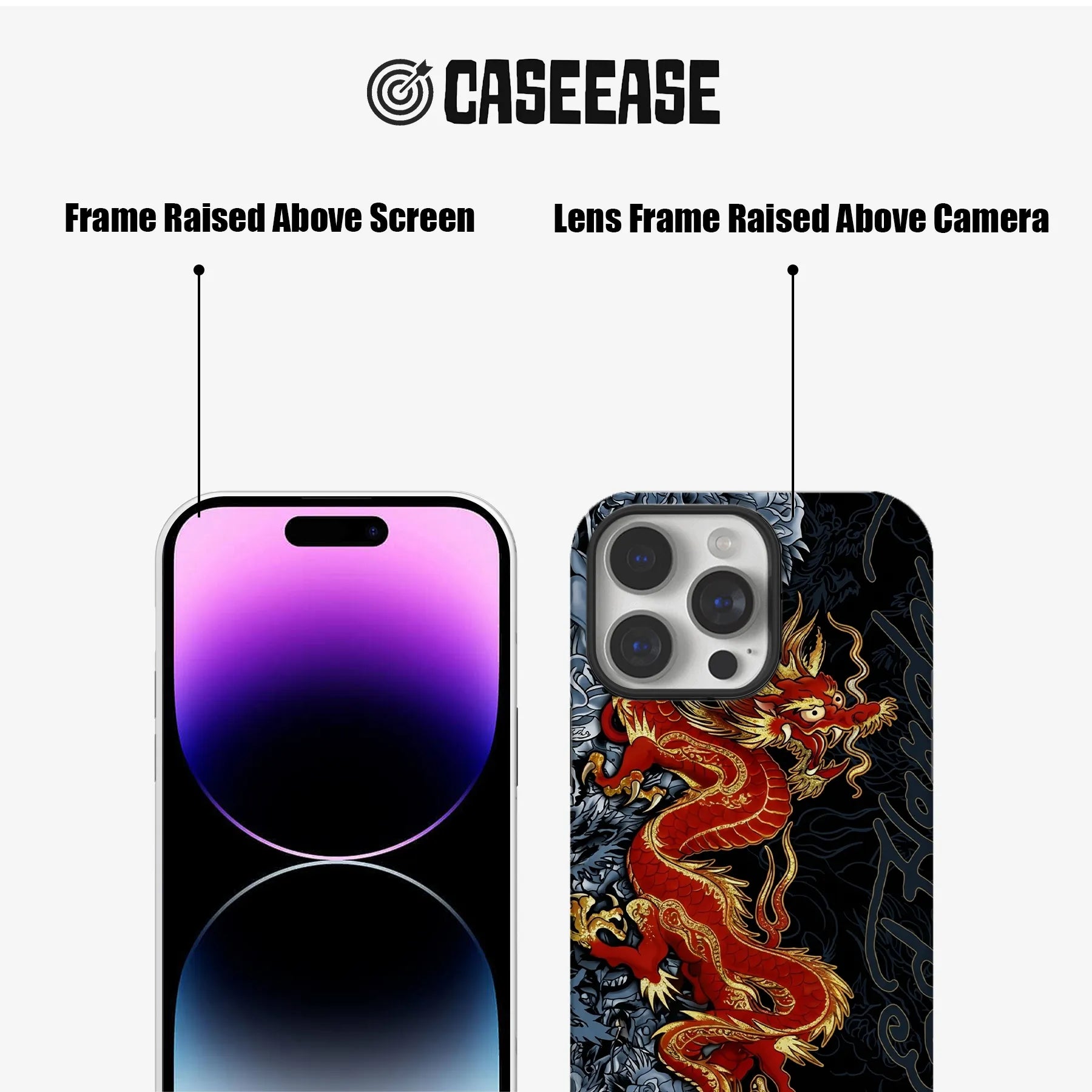 Vibrant Dragon Phone Case