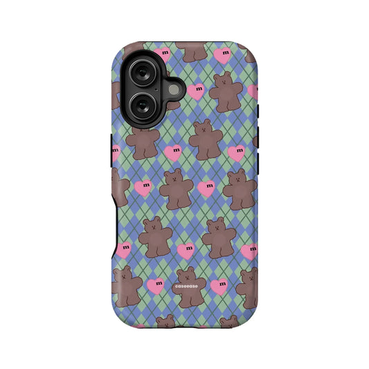 Cute Bear Pattern Phone Case