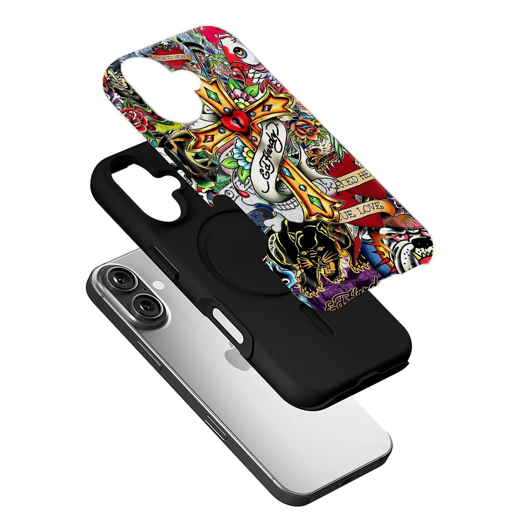 Ed Hardy Tattoo Style Phone Case