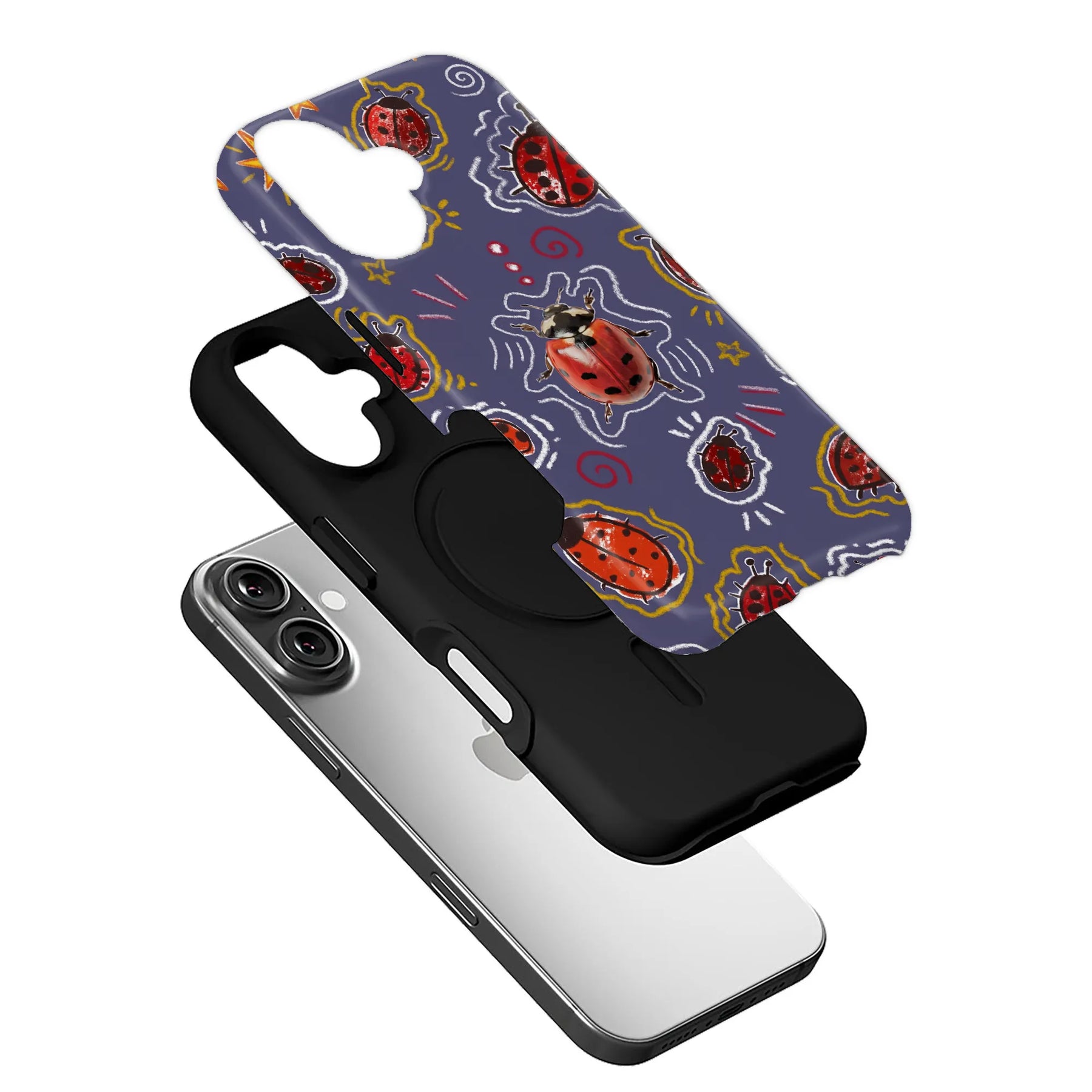 Colorful Ladybug Phone Case