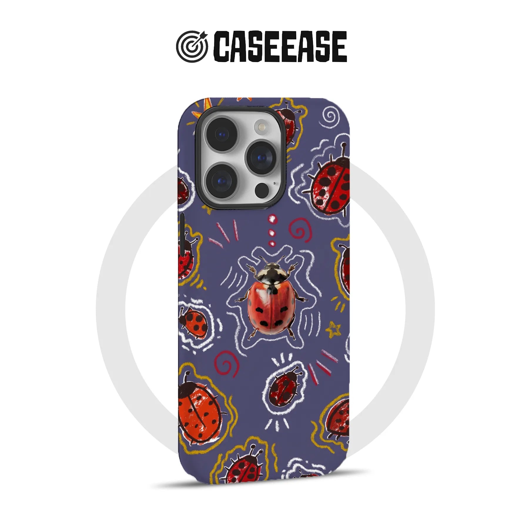 Colorful Ladybug Phone Case