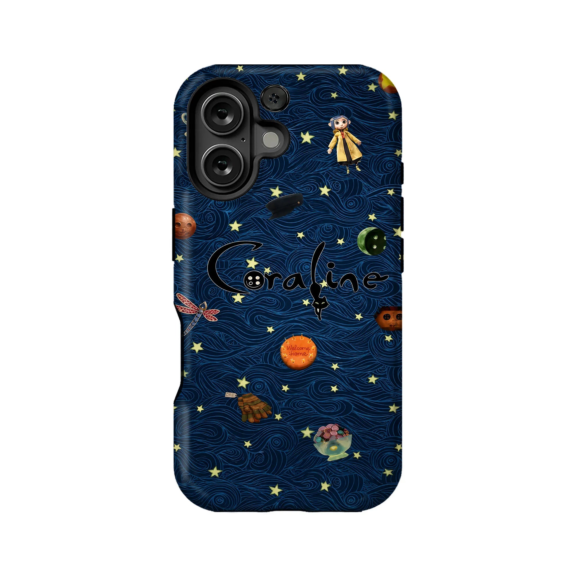 Coraline Themed Phone Case