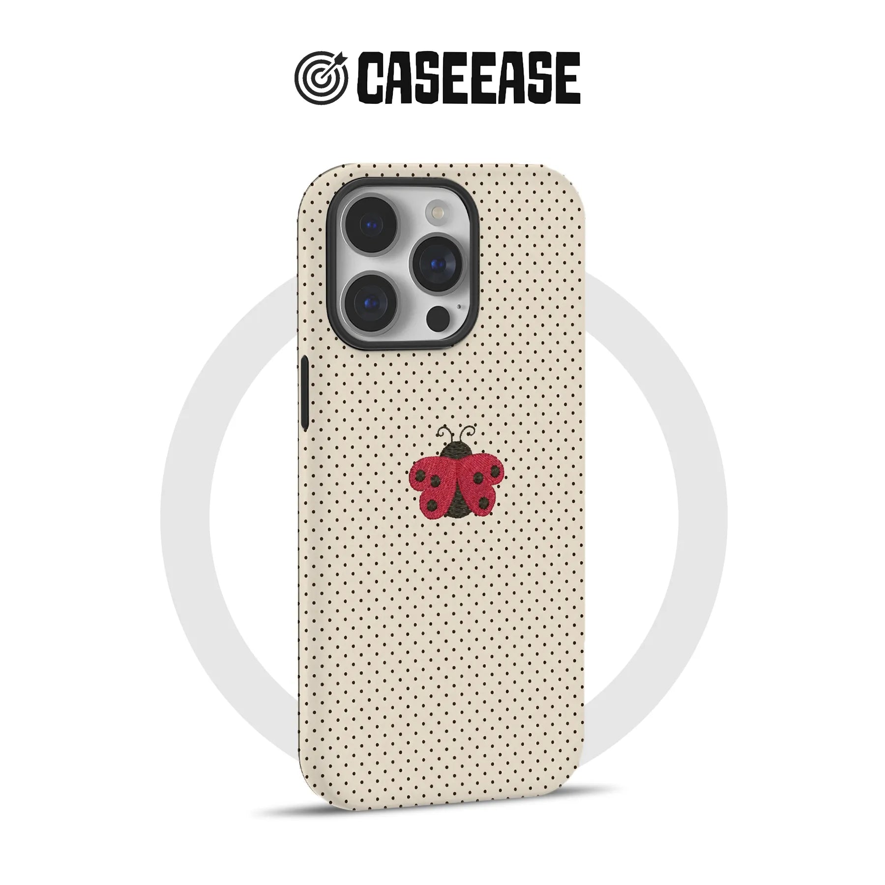 Ladybug Pattern Phone Case