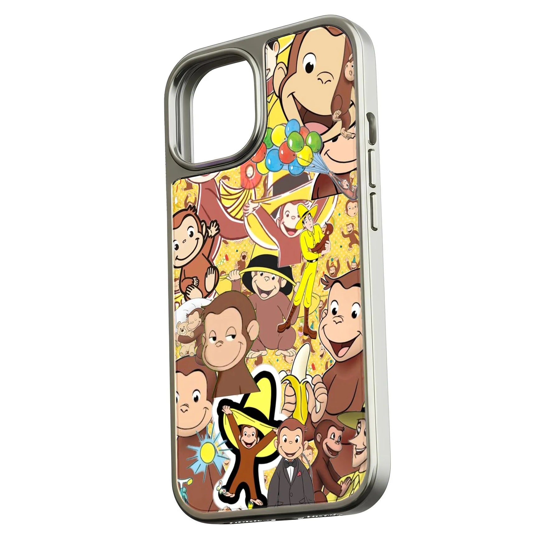 Funda para teléfono con dibujos animados de Jorge el curioso