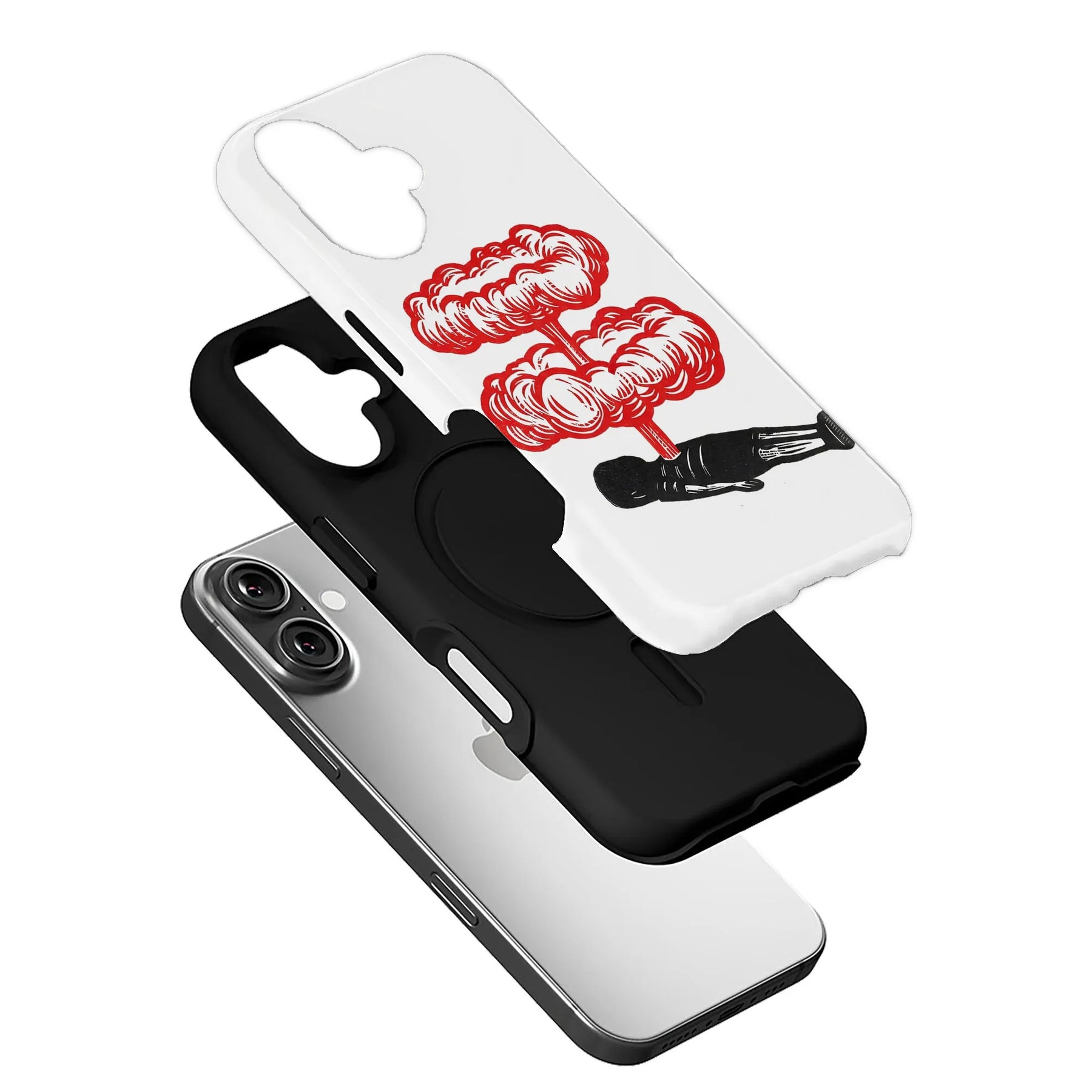 Whatever Minimalist IPhone Phone Case - Premium Protective Phone Case - View 3