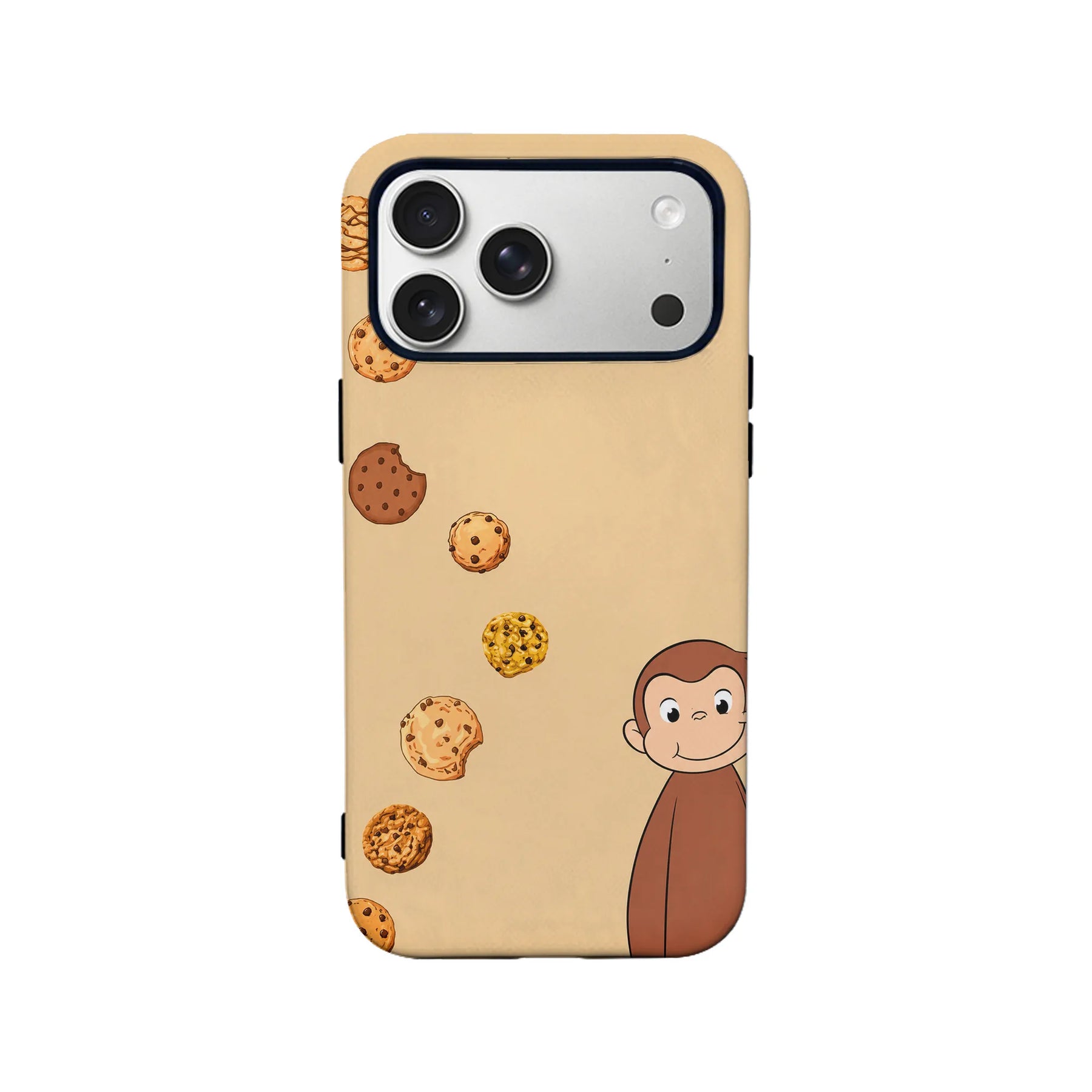 Curious Monkey Cookie Phone Case
