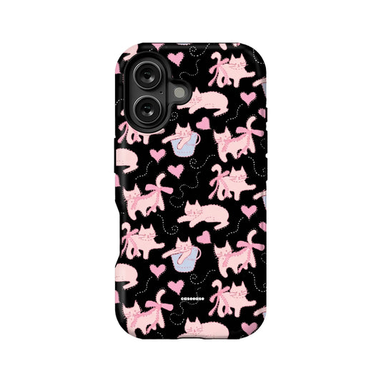 Cute Cat Pattern Phone Case for Animal Lovers