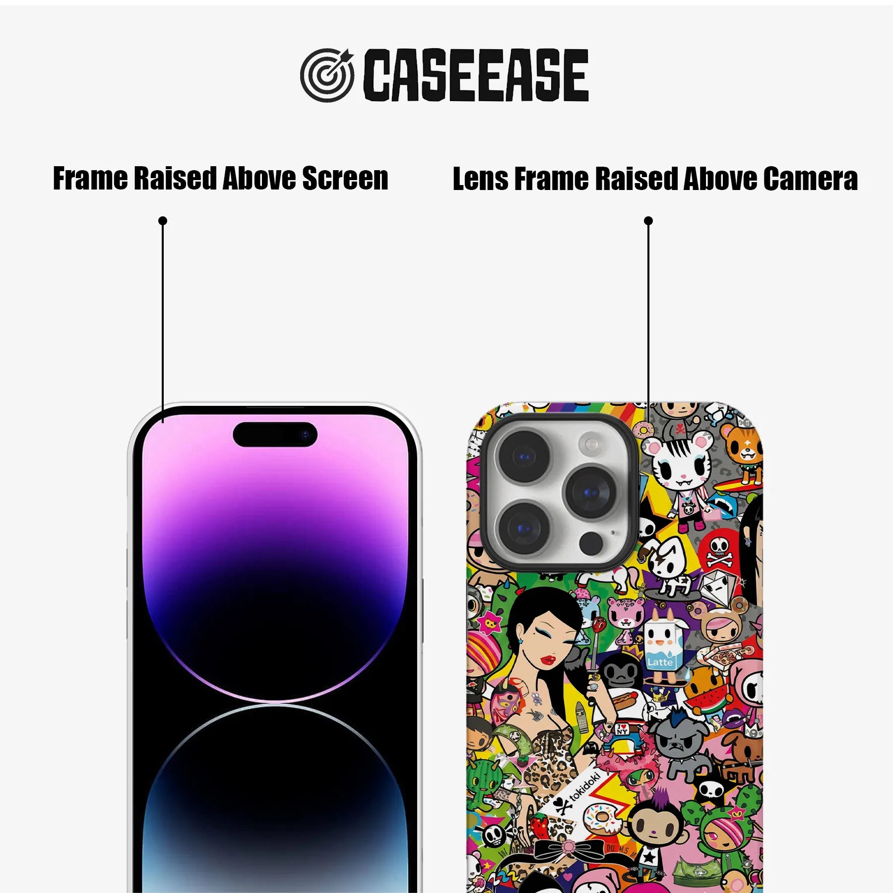 Colorful Tokidoki Art Phone Case