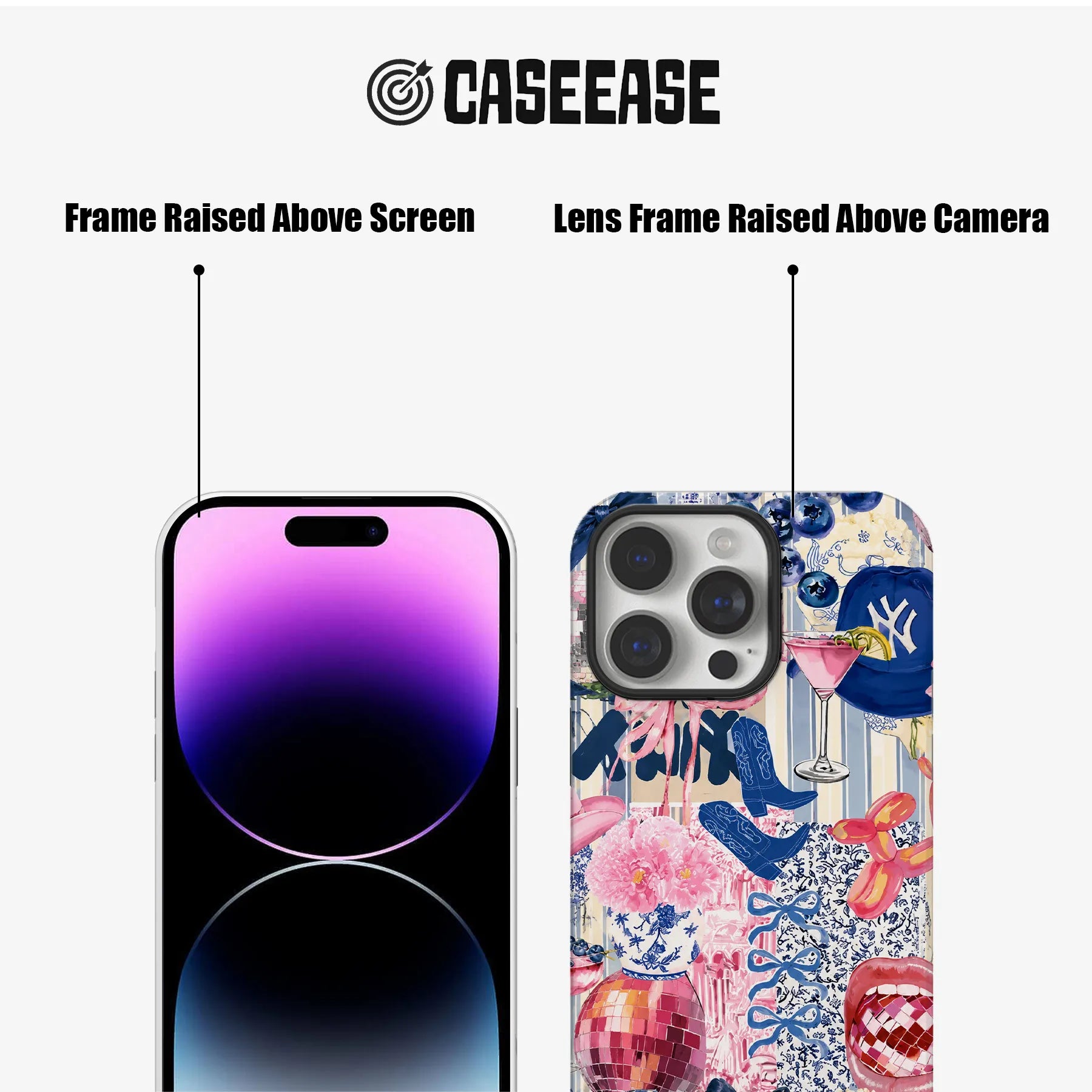 Chic Collage Phone Case