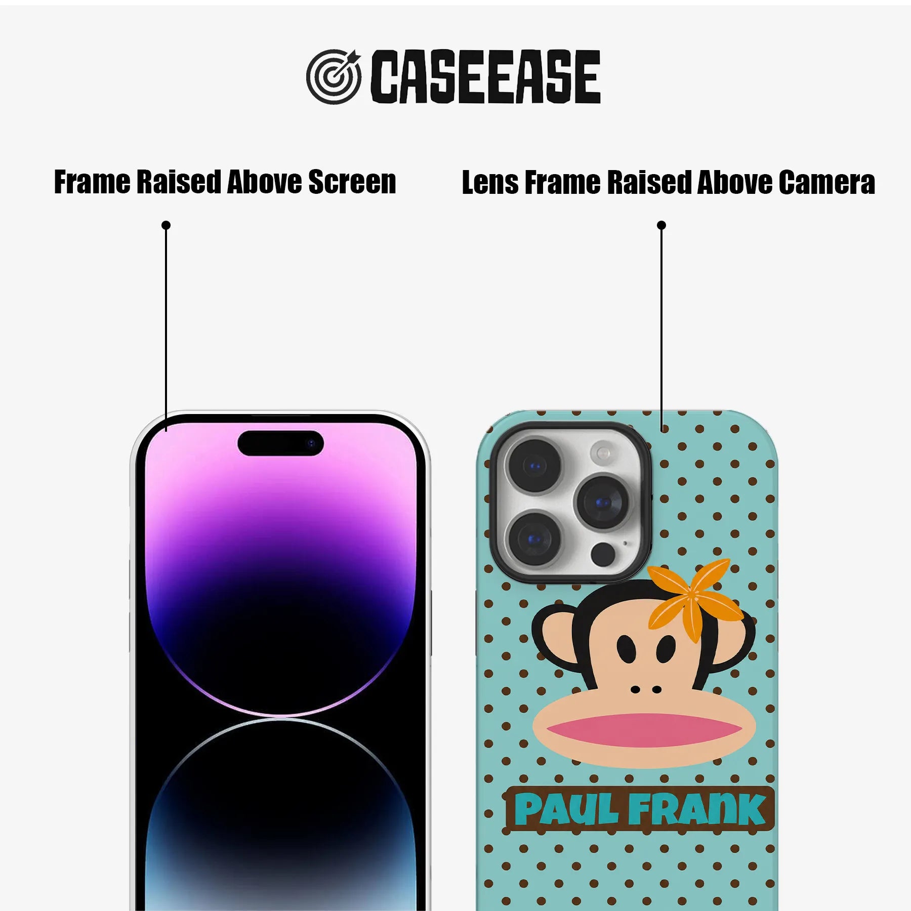 Paul Frank Monkey Design Phone Case